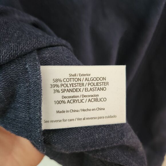 Wild Fox Woman’s Size XL Sweater Good Vibes Colorful Textured Sweatshirt Crew - Picture 8 of 10